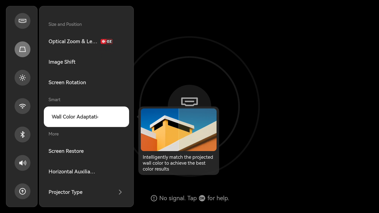 02How do I enable Wall Color Adaptation on the TITAN Noir Series projector.png