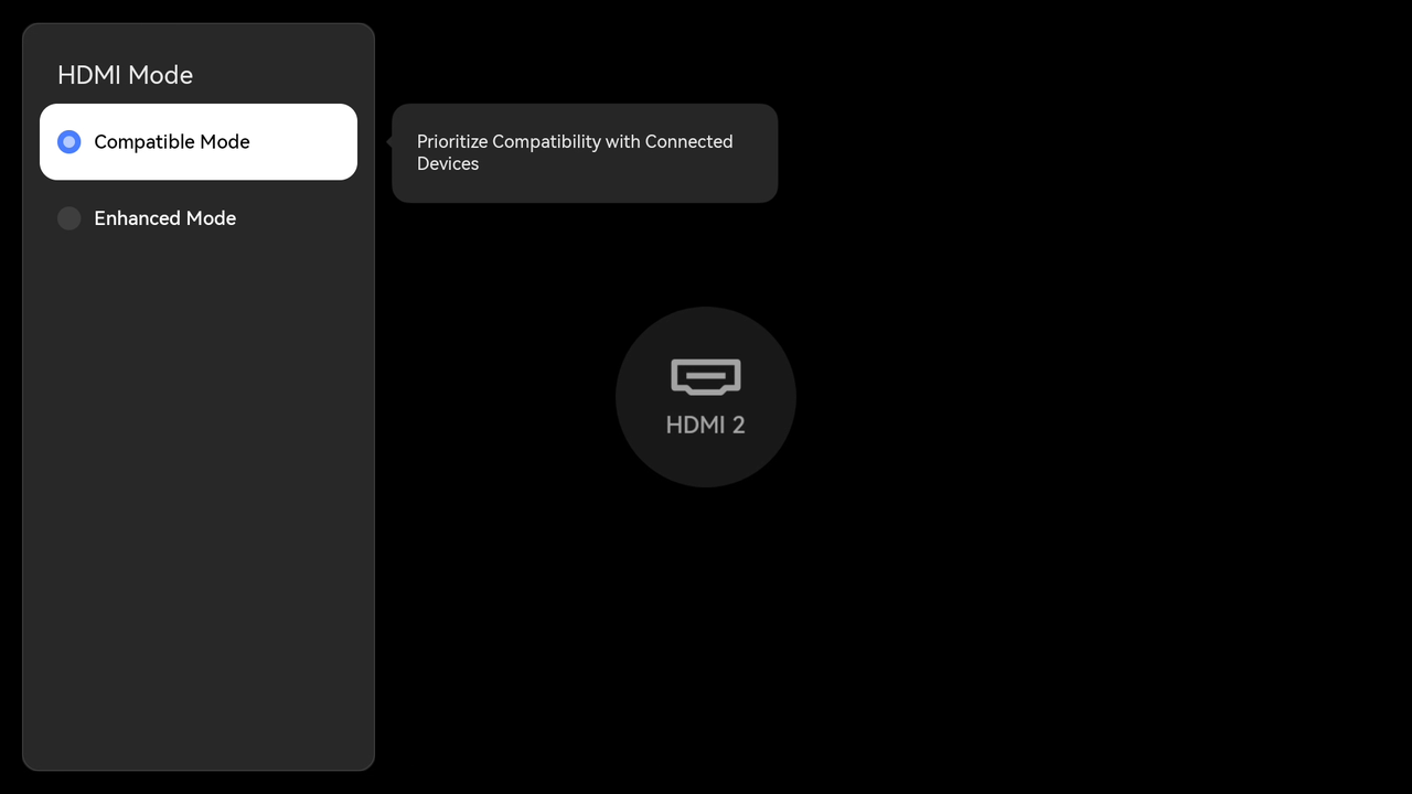 04How do I switch HDMI modes (Compatible vs Enhanced) on the TITAN Noir Series projector.png