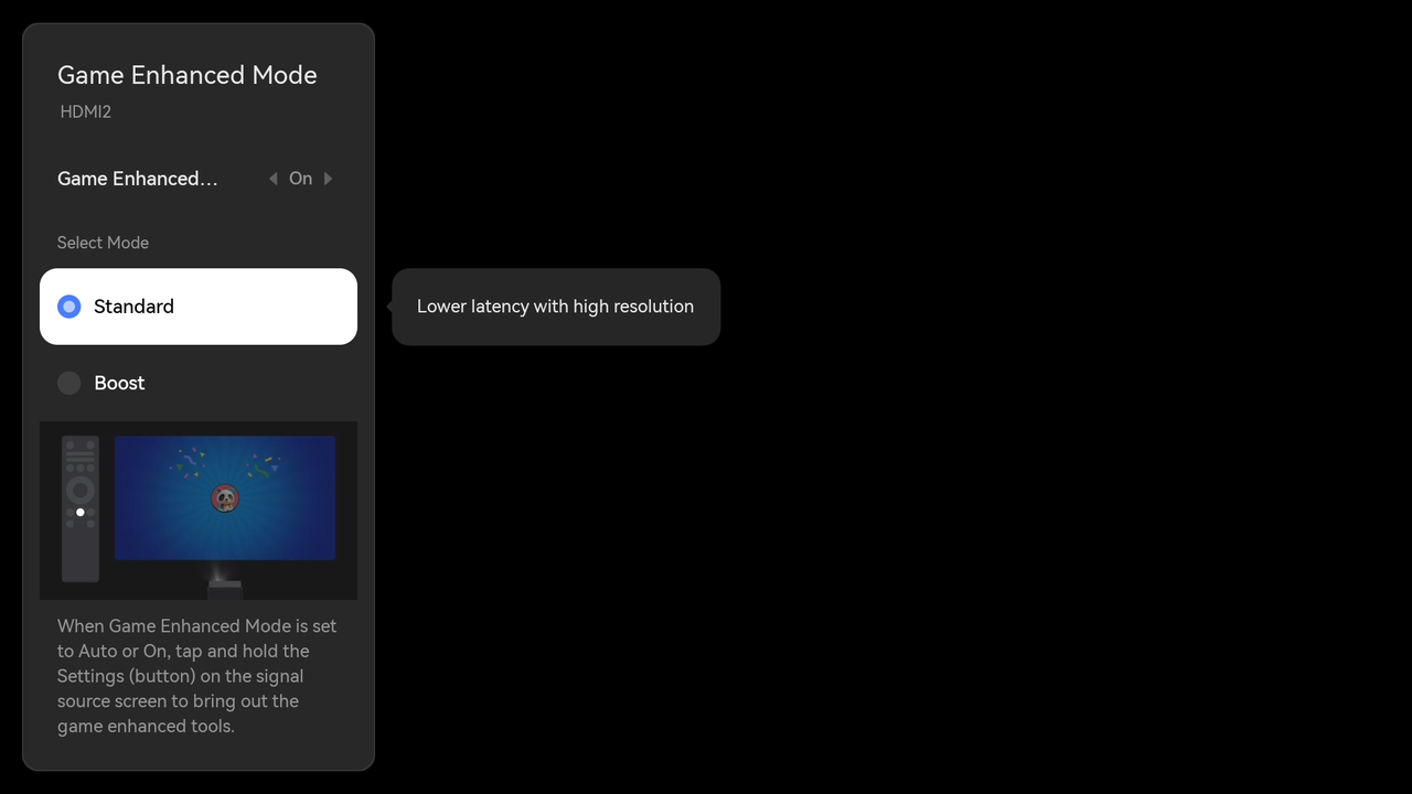 06How do I enable Low Latency Mode (Game Mode) on the TITAN Noir Series projector.png