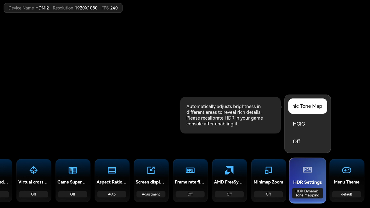 03How do I configure HDR Game settings on the TITAN Noir Series projector.png