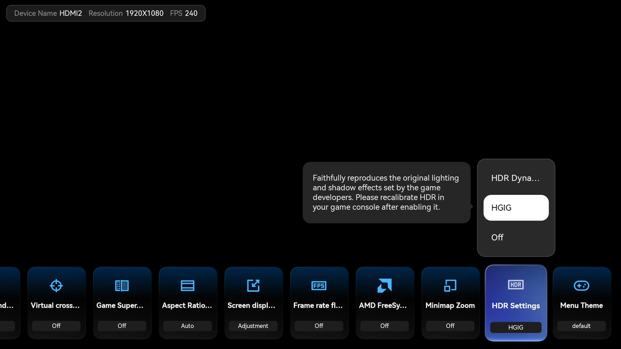 04How do I configure HDR Game settings on the TITAN Noir Series projector.png