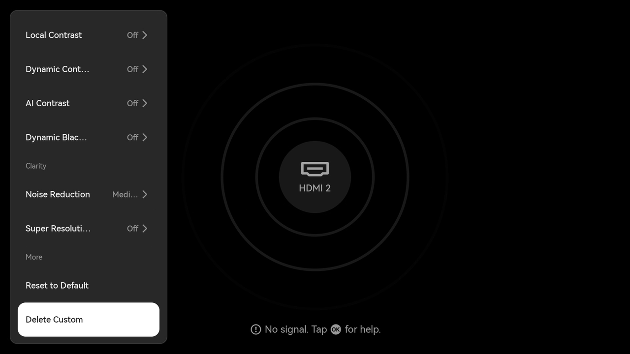 06How do I change Picture Mode on the TITAN Noir Series projector.png