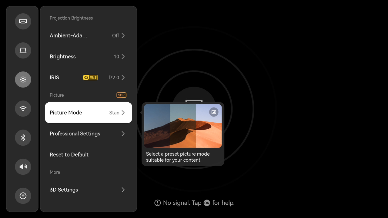 02How do I change Picture Mode on the TITAN Noir Series projector.png