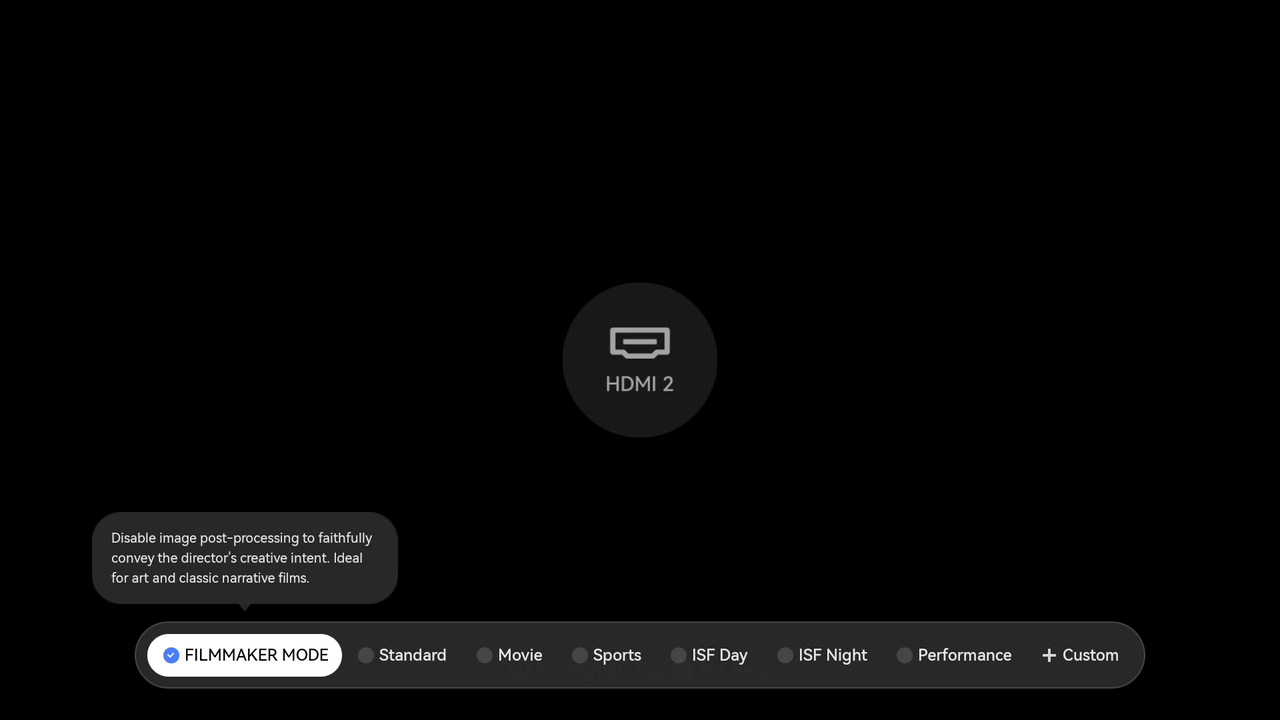 03Does the TITAN Noir Series projector support FILMMAKER MODE.png