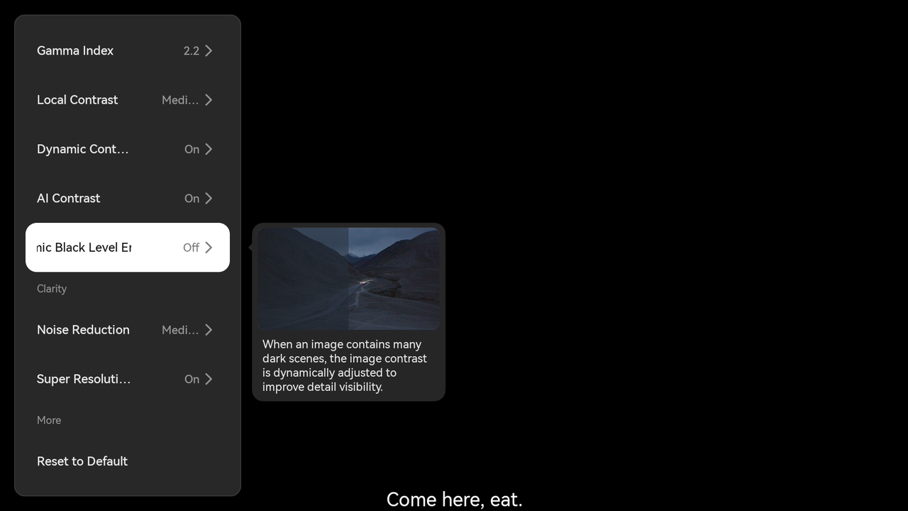 03How do I enable Dynamic Black Level Enhancement on the TITAN Noir Series projector.png