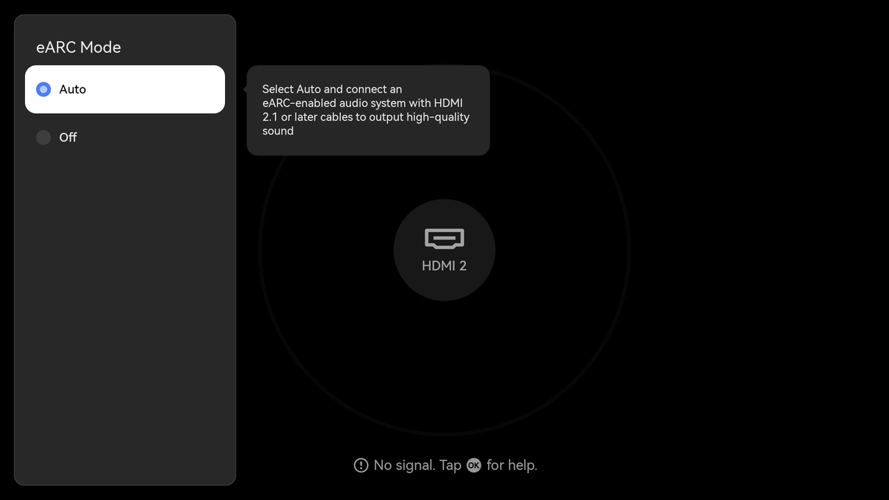 06Can I connect an AV receiver via HDMI eARC to the TITAN Noir Series projector.png