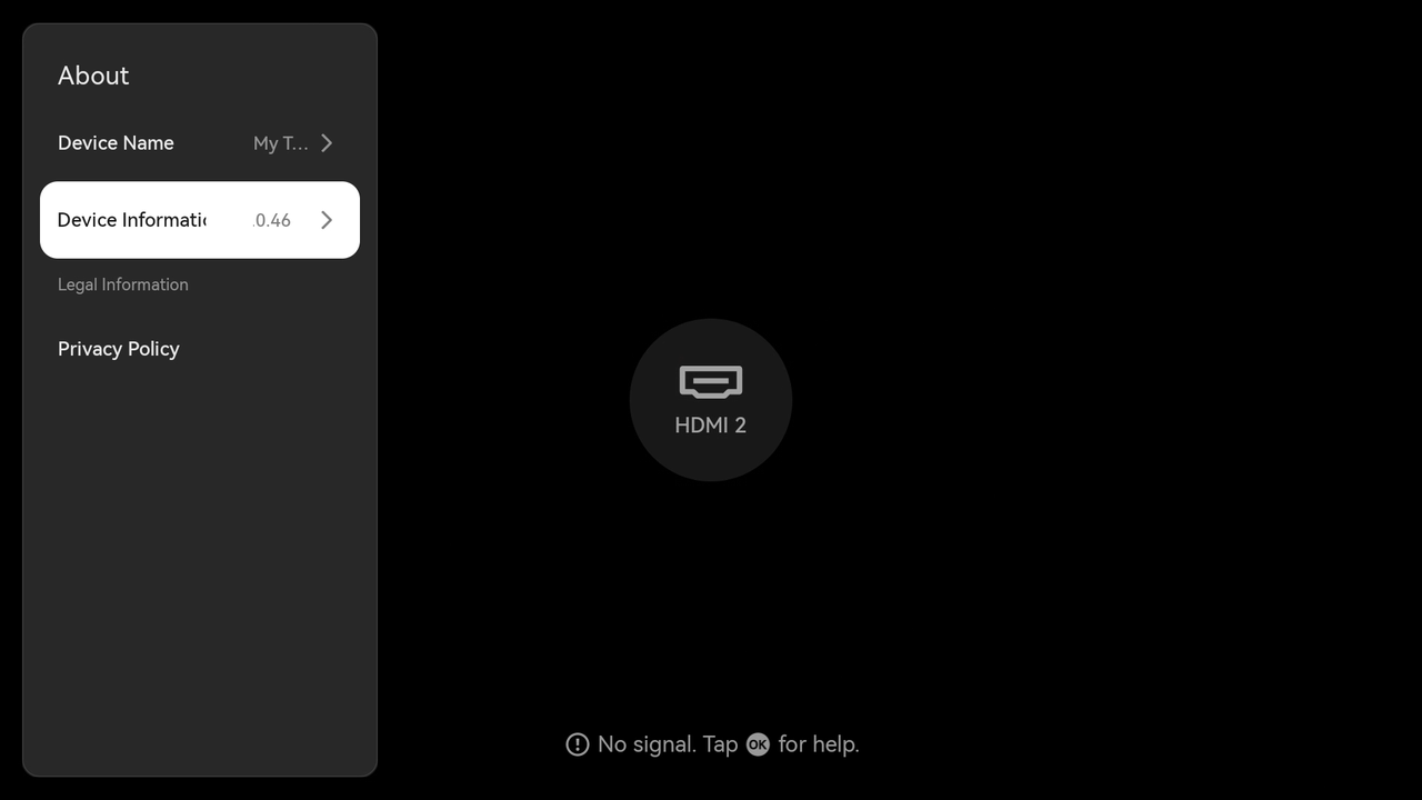 02How do I check system information on the TITAN Noir Series projector.png