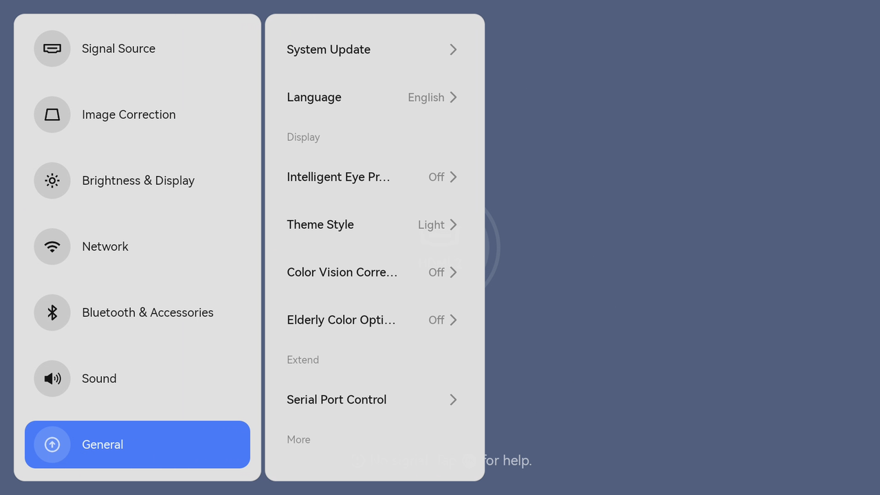 03How do I change the system theme on the TITAN Noir Series projector.png